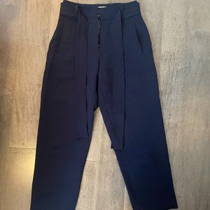 Aritzia Jallade, "Tie-Front" Pant Navy Size 2